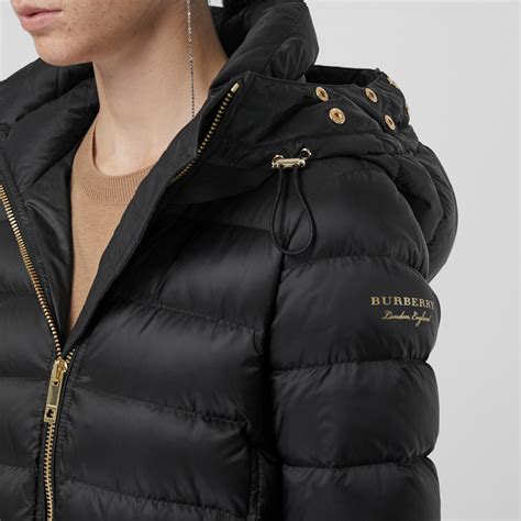 fur trim puffer jacket burberry|Burberry puffer jacket sale.